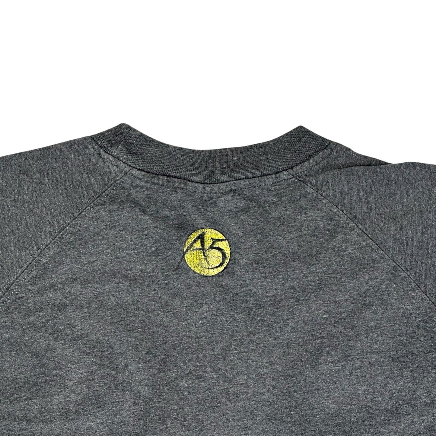 Vintage The North Face A5 T-Shirt Men’s Medium Grey Chalk Print