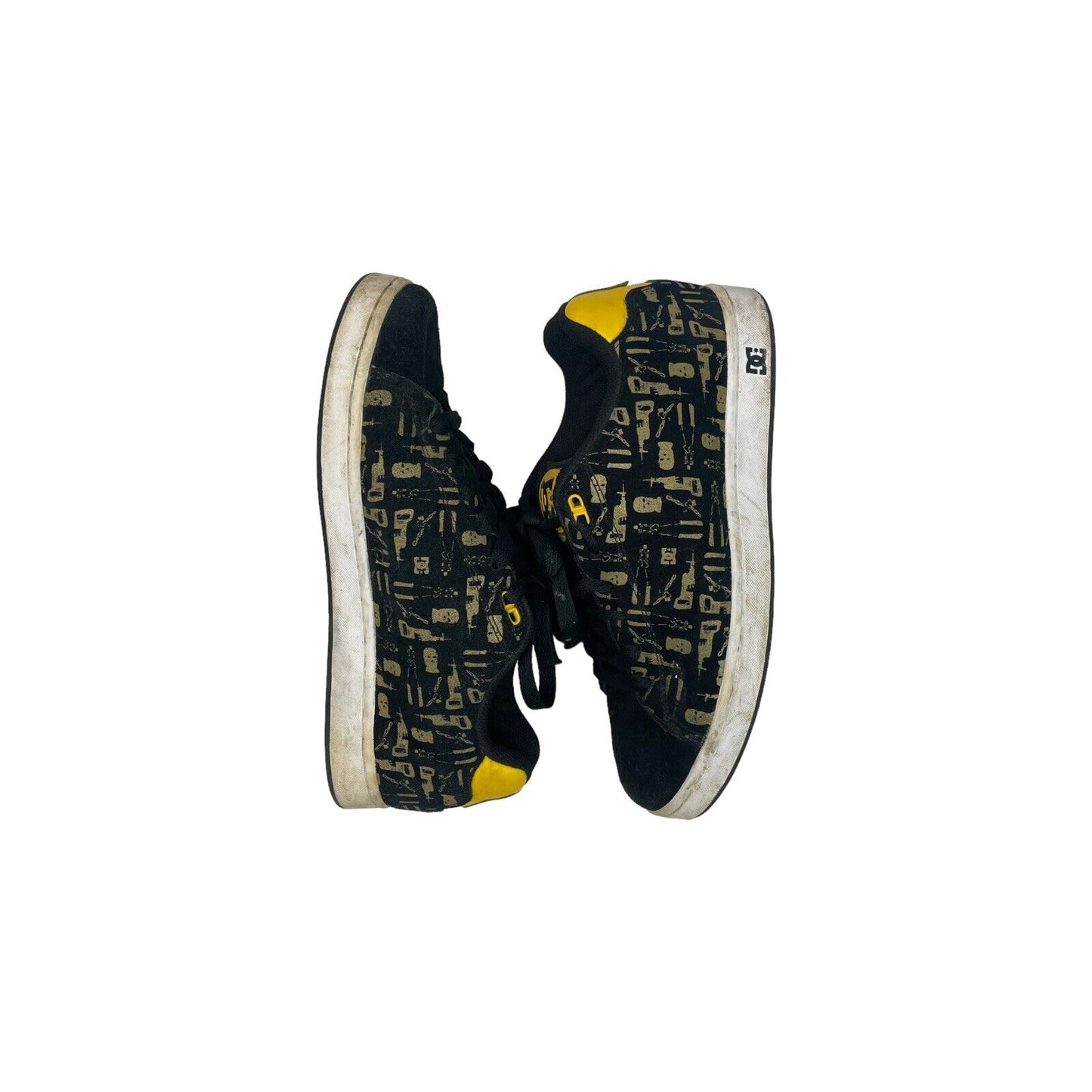 2007 DC Shoes x Rob Dyrdek Skate Shoe Black And Gold UK9 US10