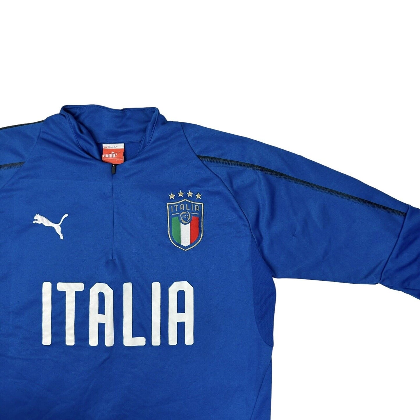 17-18 Italy Puma Football Training Top Mens Large Dry Cell