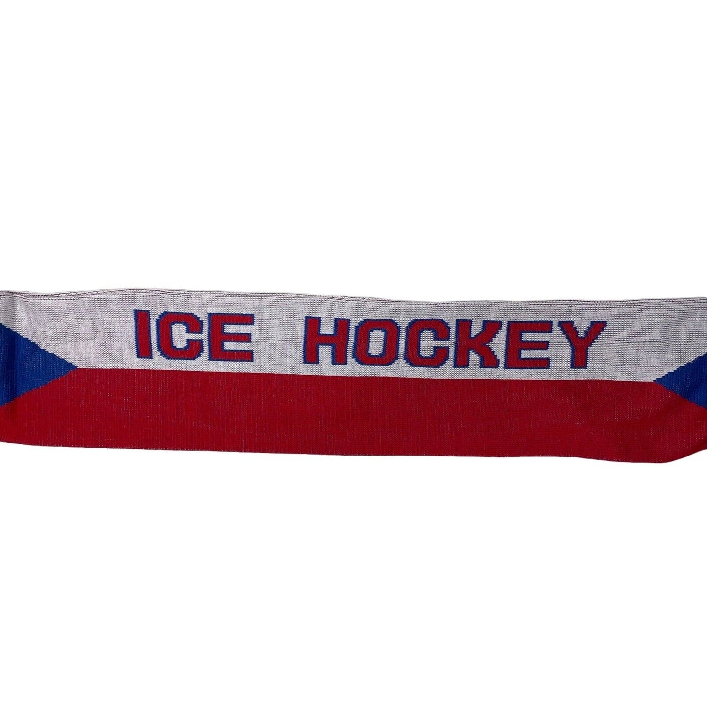 Vintage Czech Republic Ice Hockey Scarf Sports Memorabilia