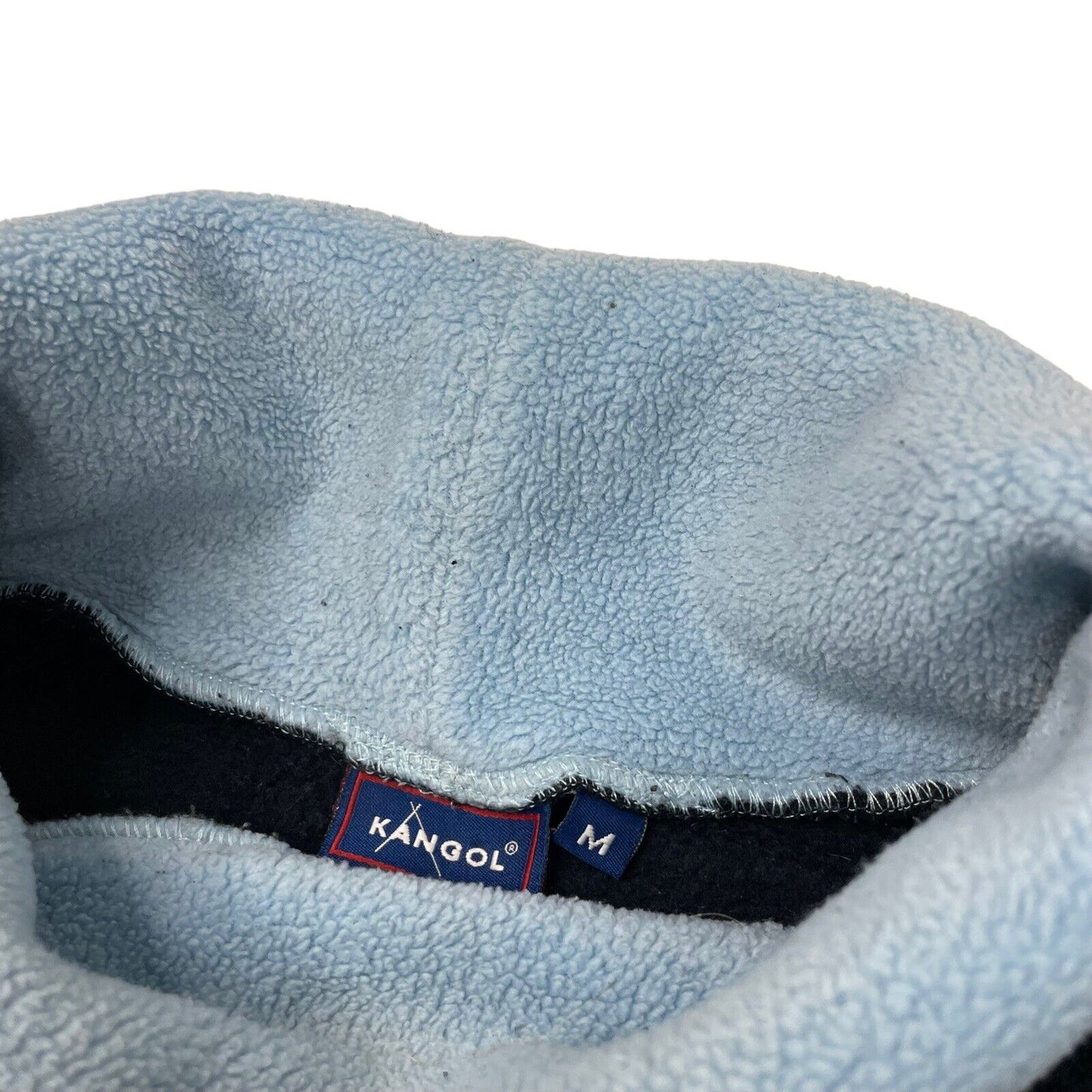 00’s Kangol Fleece Womens Medium Navy Blue Embroidered Spellout