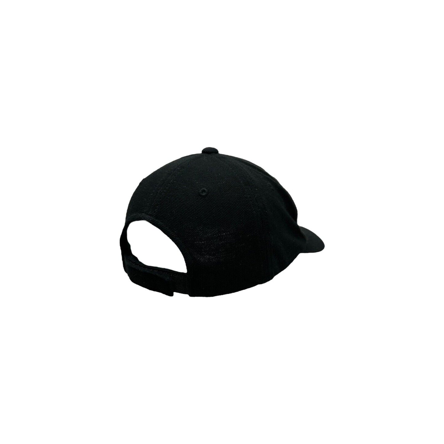 Stussy Logo Hat Adjustable Black Cotton Baseball Cap