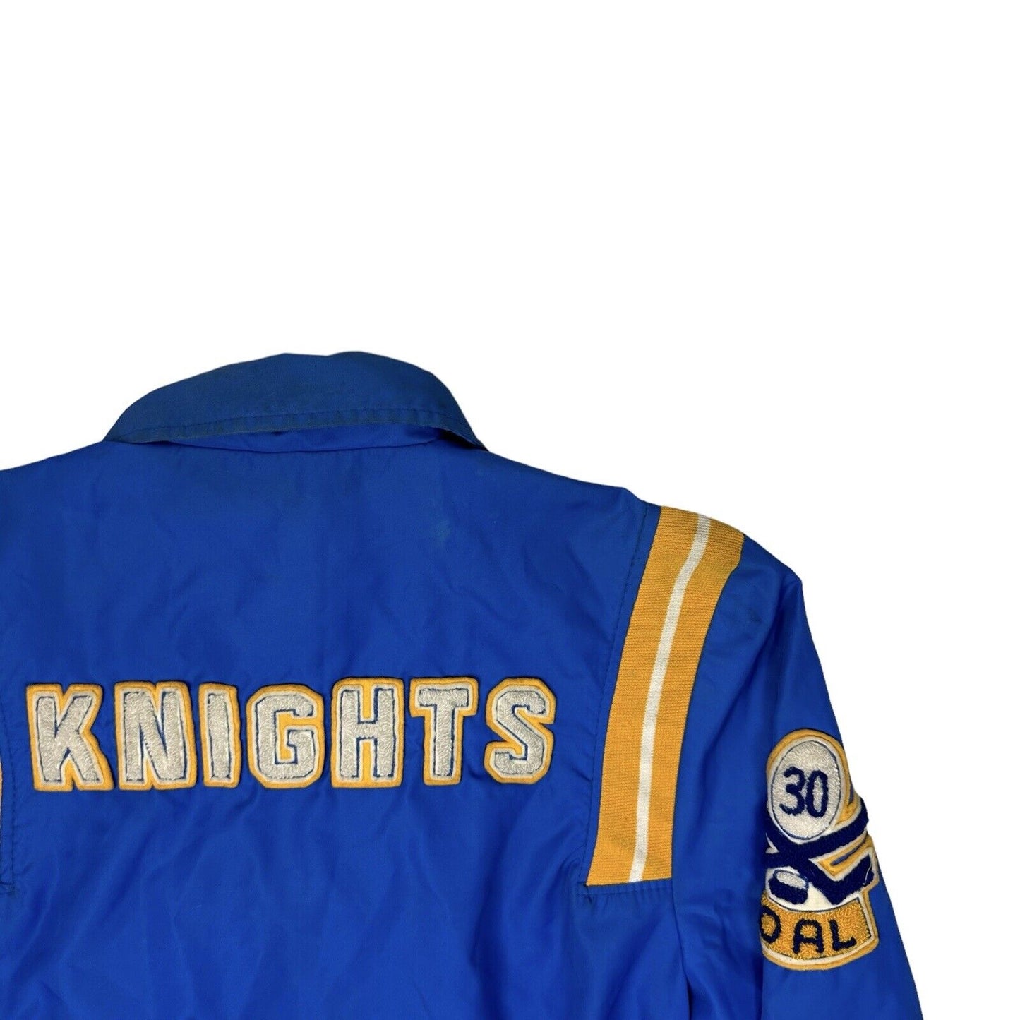 80’s Vintage Knights Of Columbus Jacket Men’s Medium Blue Varsity College Jacket