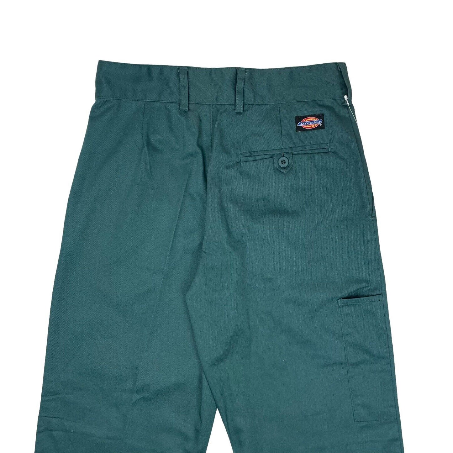 00’s Dickies Redhawk Pleated Trouser Mens 28w 32l Lincoln Green