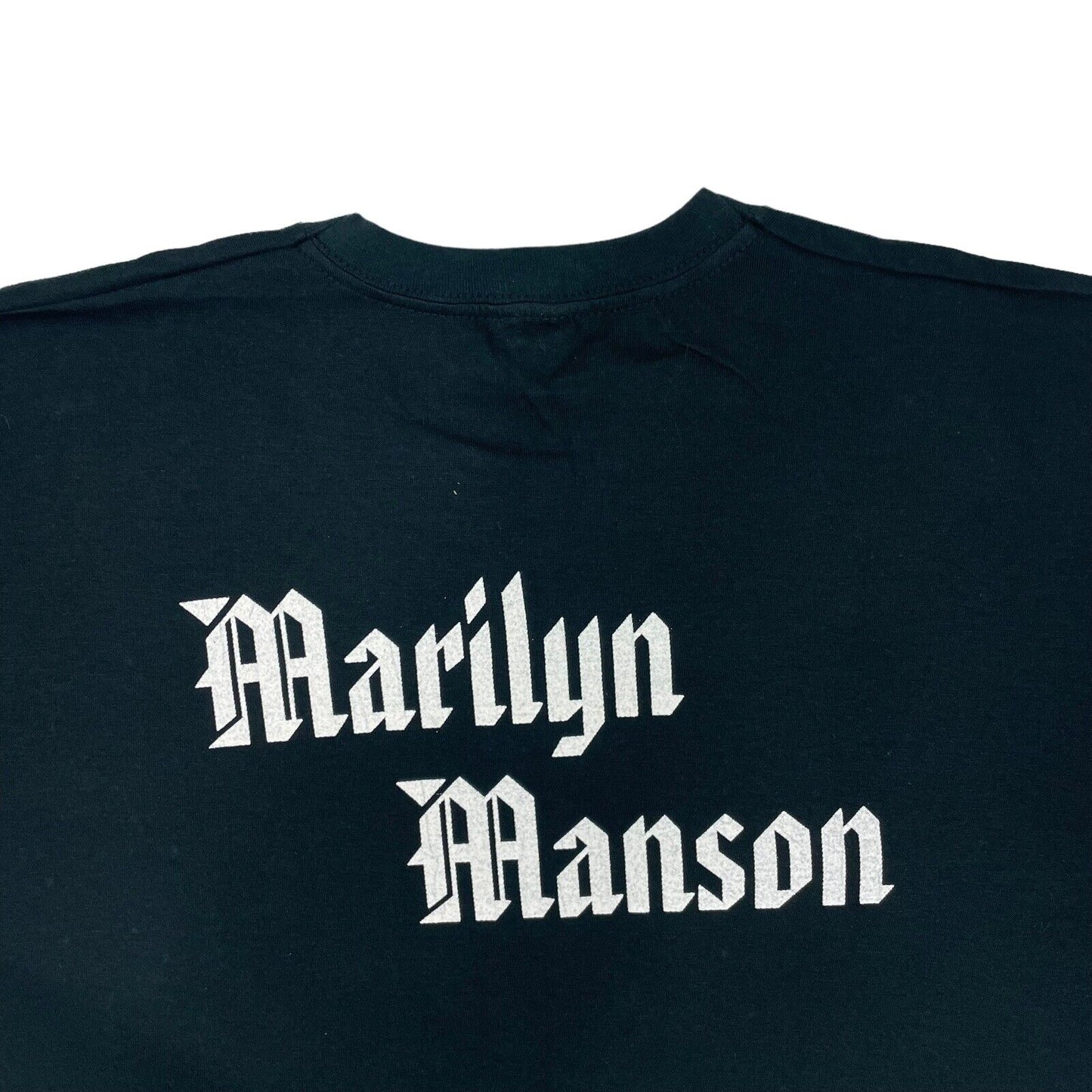 Vintage Marilyn Manson Black T-Shirt Men’s Large Deadstock Euro Tee