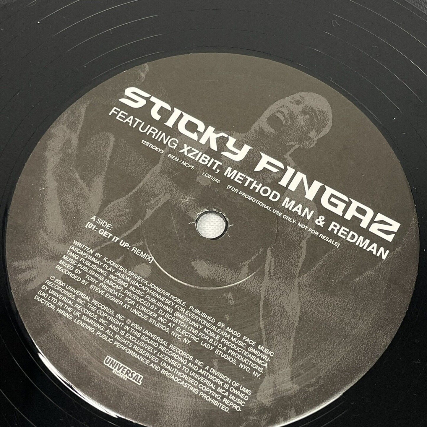 2000 Sticky Fingaz Get It Up Remix Single Vinyl Xzibit And Method Man