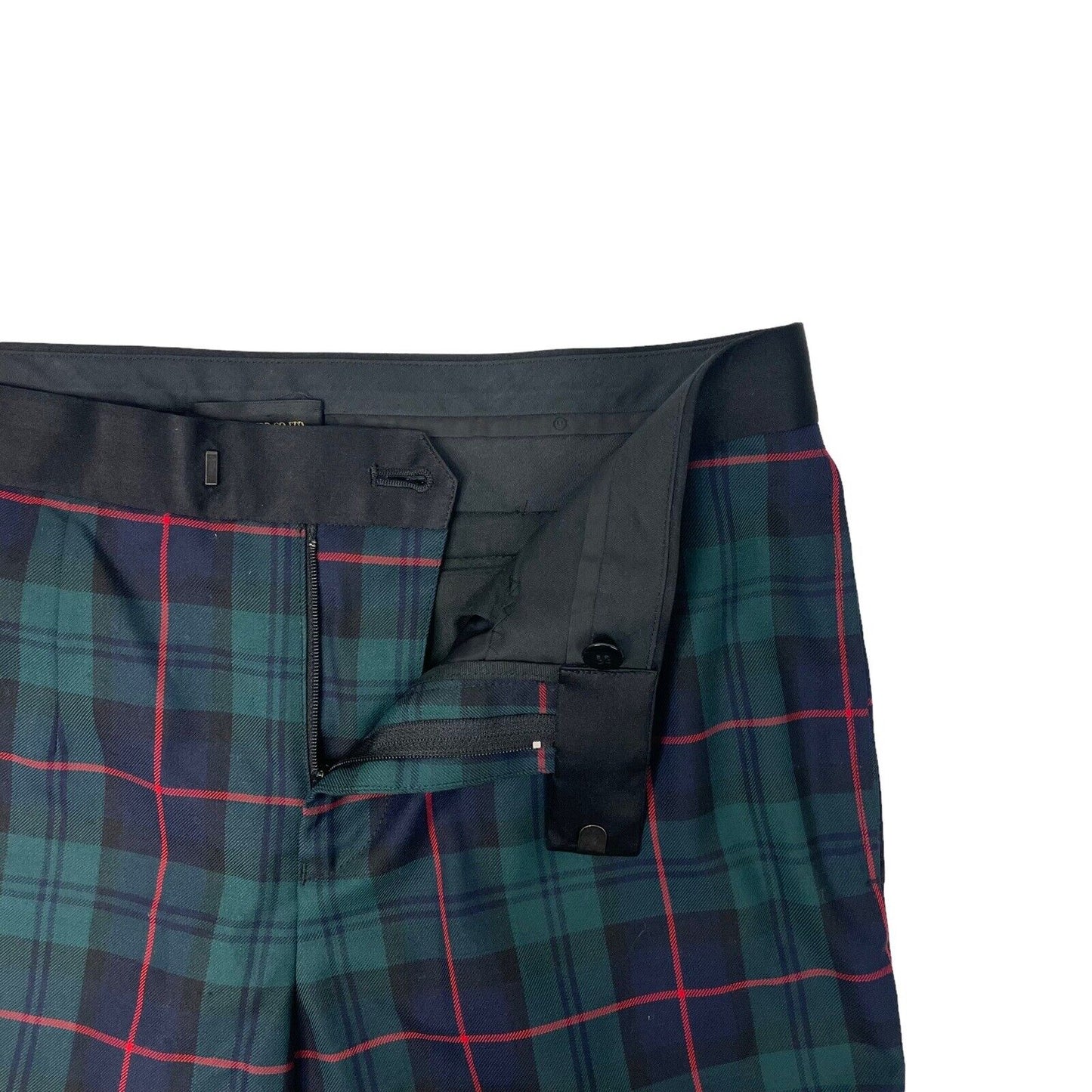 Undercover Japan Plaid Check Hybrid Trouser 30w 24l Multicoloured Made In Japan