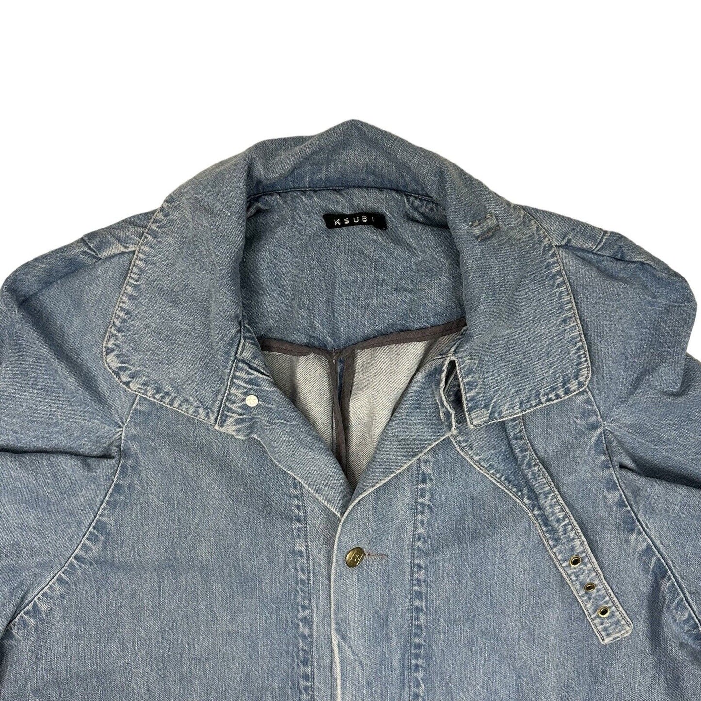 SS13 Ksubi Denim Cape Jacket Womens Medium