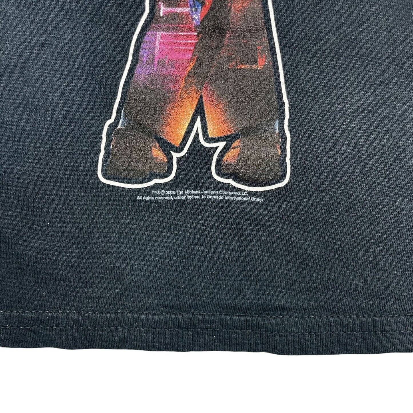 00’s Michael Jackson T-Shirt Women’s Medium Multicoloured Graphic Print