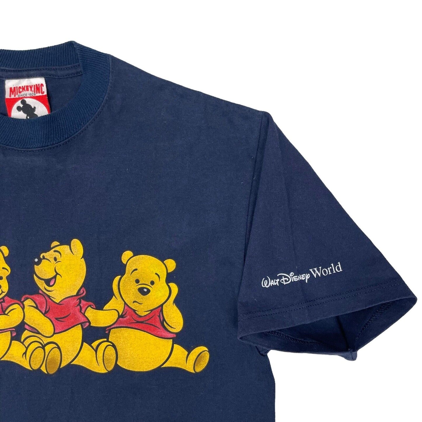 Vintage Disney T-Shirt Navy Blue Mens Medium 90’s Winnie The Pooh Made In USA