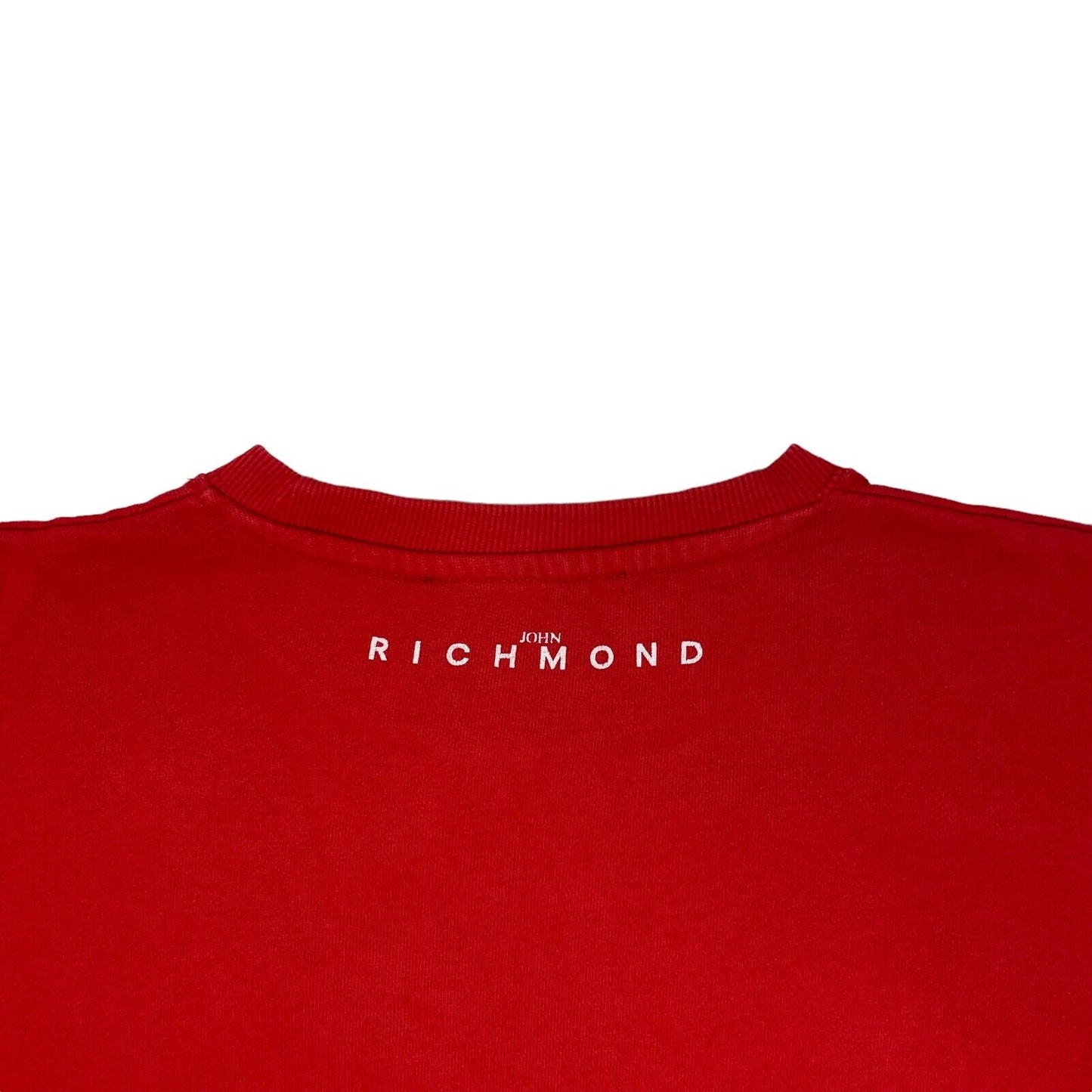 John Richmond Embellished Sweatshirt Red Womens Medium