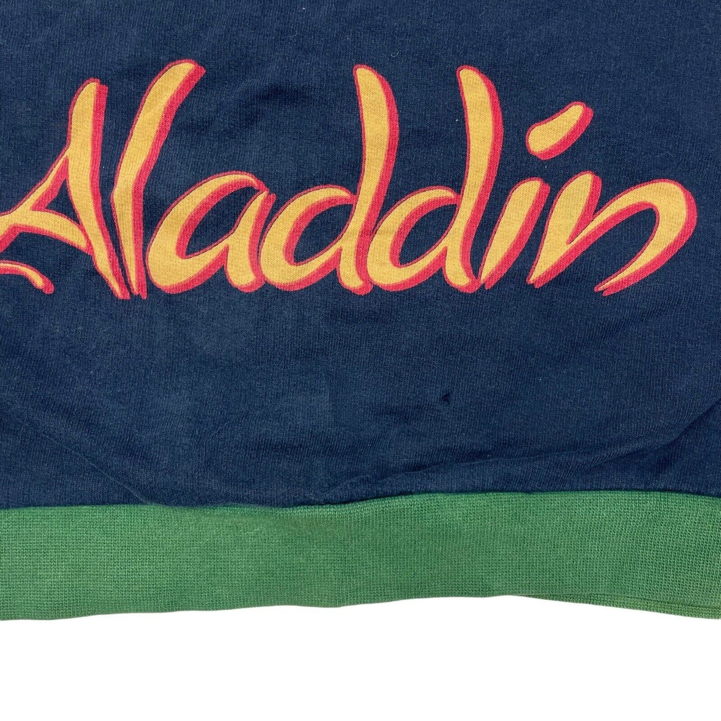 Vintage Disney Aladdin Crew Neck Jumper Youth Age 9-10 Multicoloured