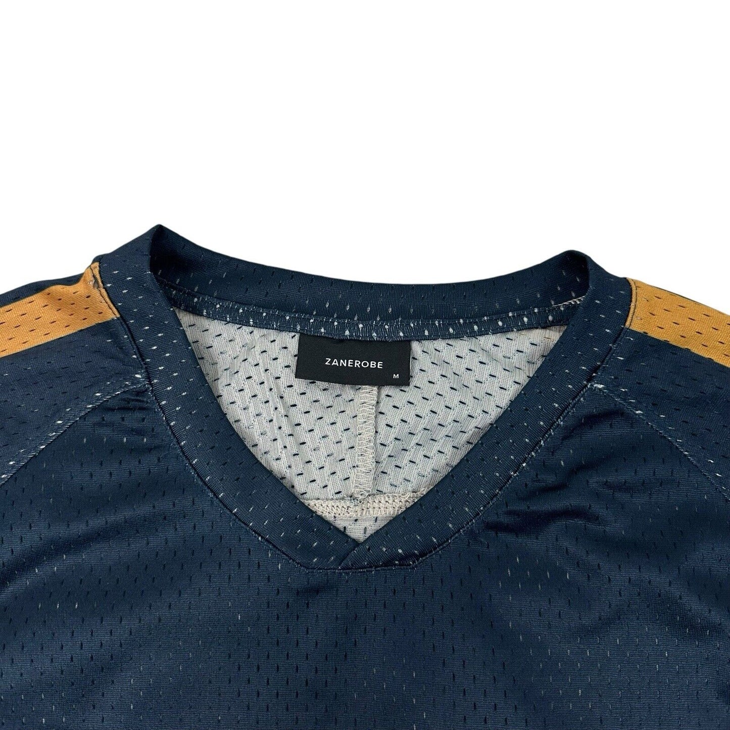 Zanerobe Hockey Jersey Navy Blue Men’s Medium With Graphic