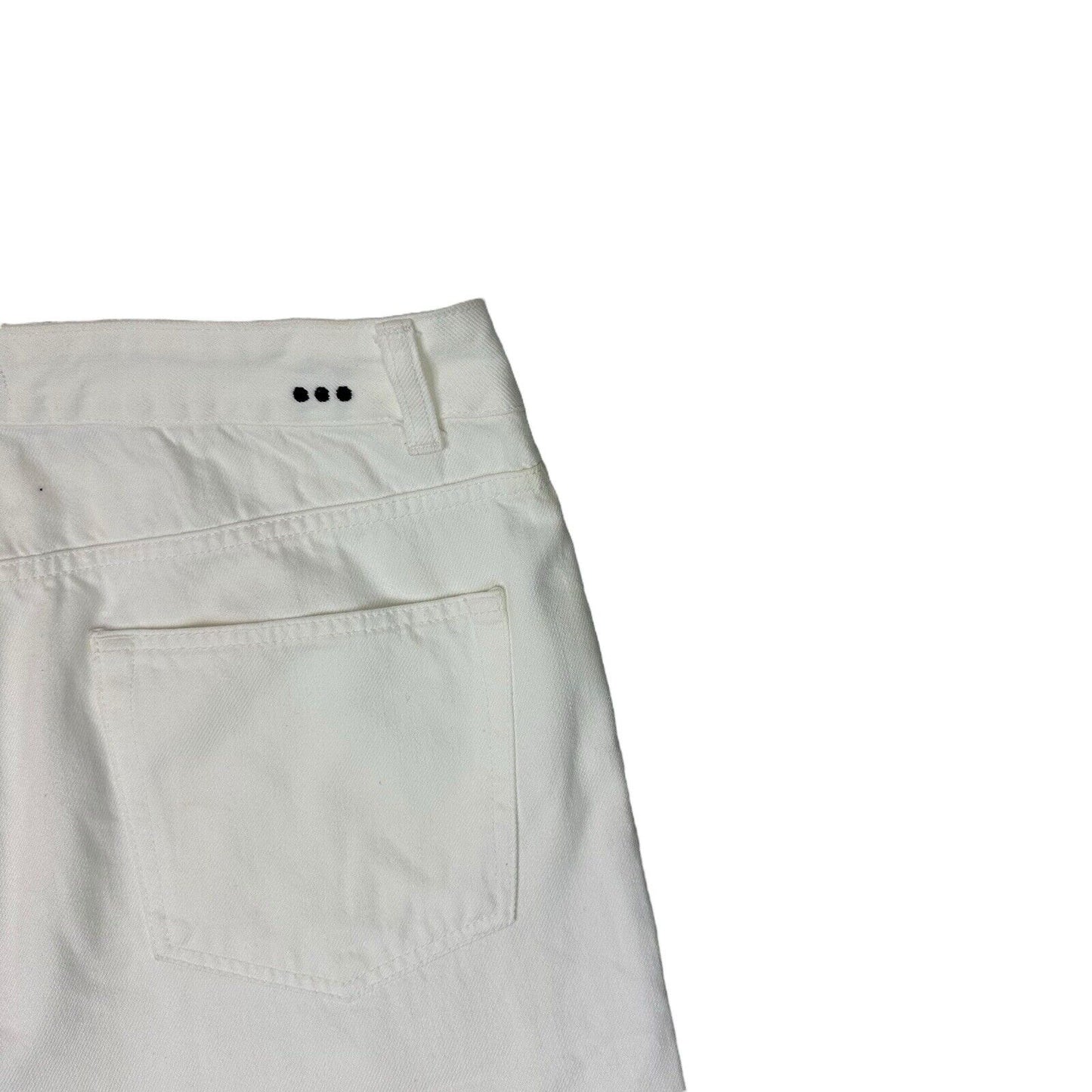 Officine Générale White Jeans Mens 36w 32l Made In Portugal