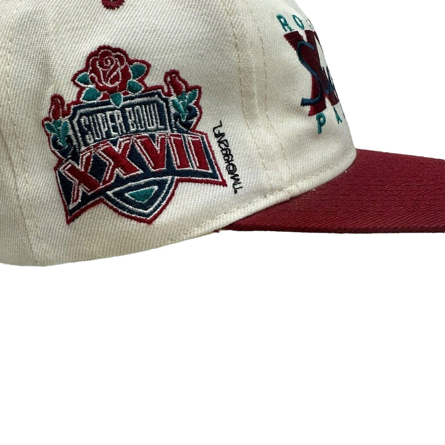 Vintage Pasadena Sports Specialties 1992 Super Bowl XXVII Cap Embroidered NFL