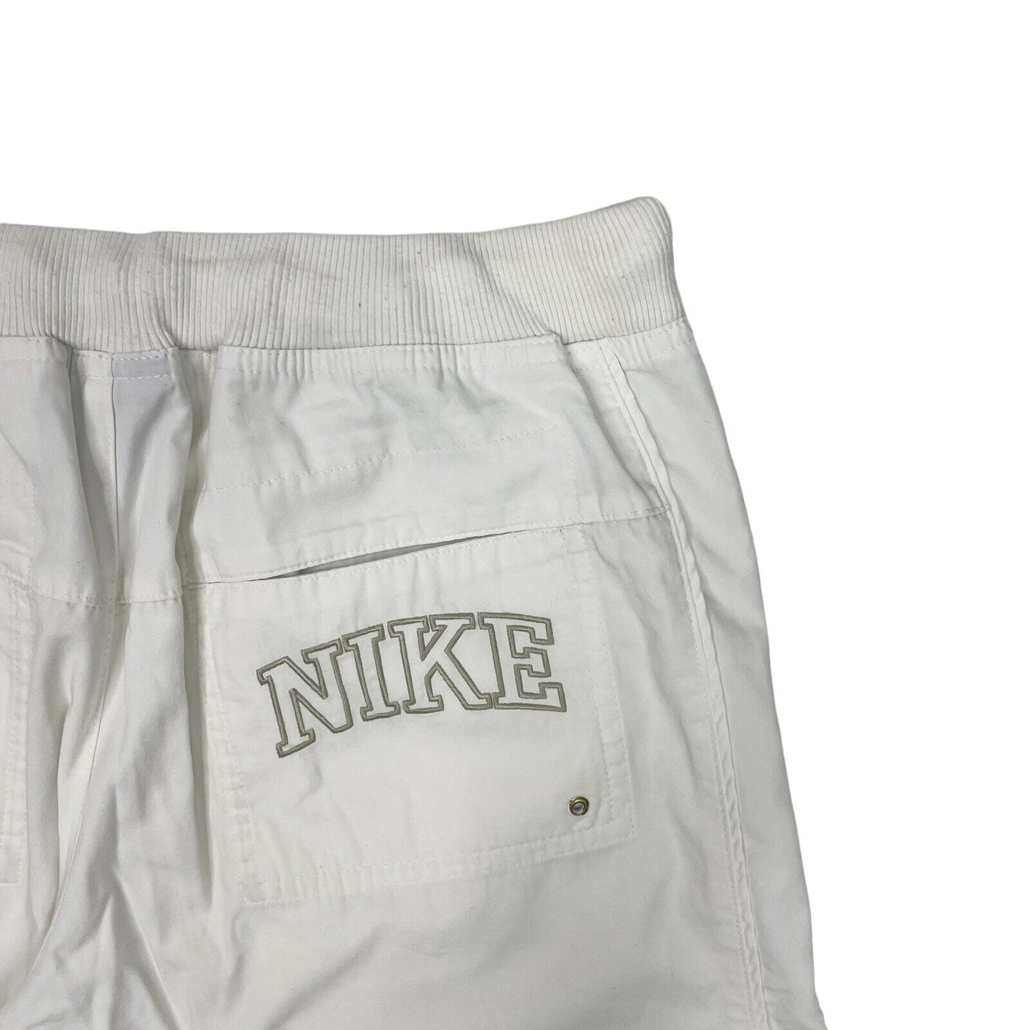 Vintage Nike Shorts Womens Small White Embroidered Logo