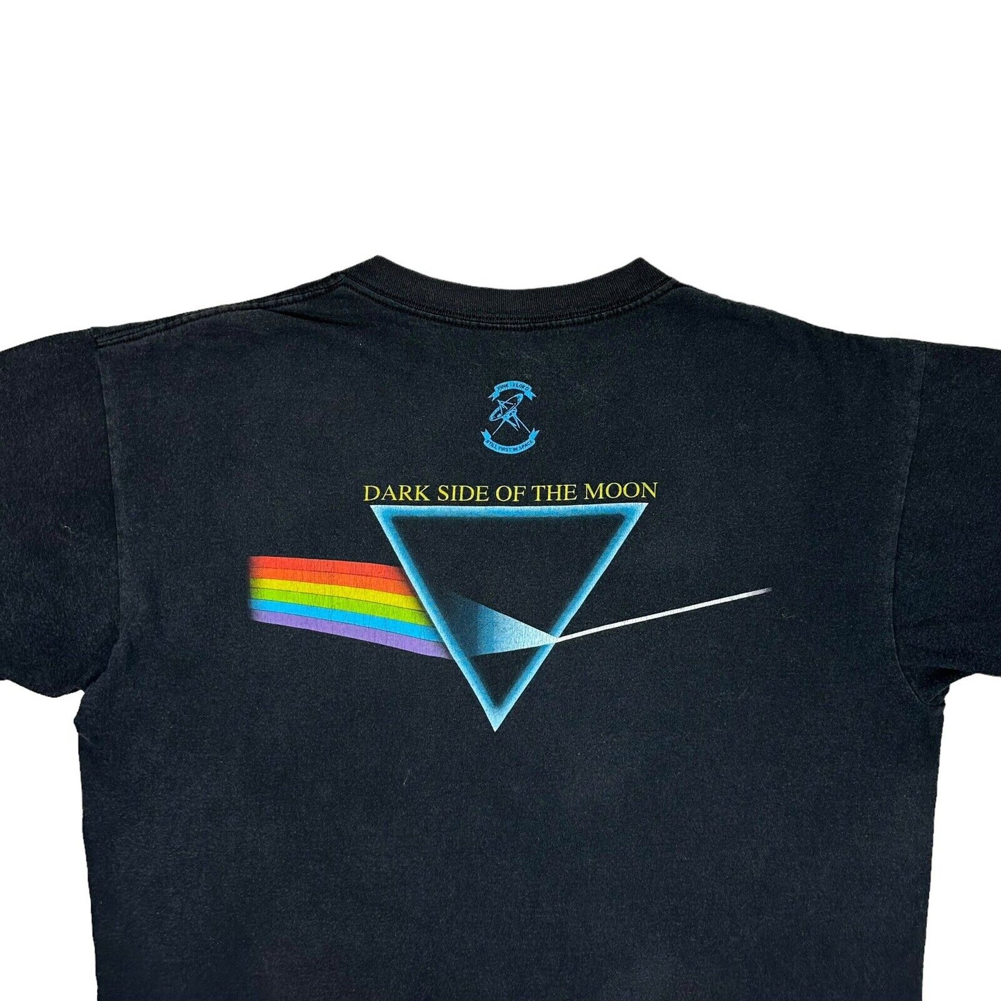 Vintage Pink Floyd T-Shirt Anvil Mens XL Black Dark Side Of The Moon