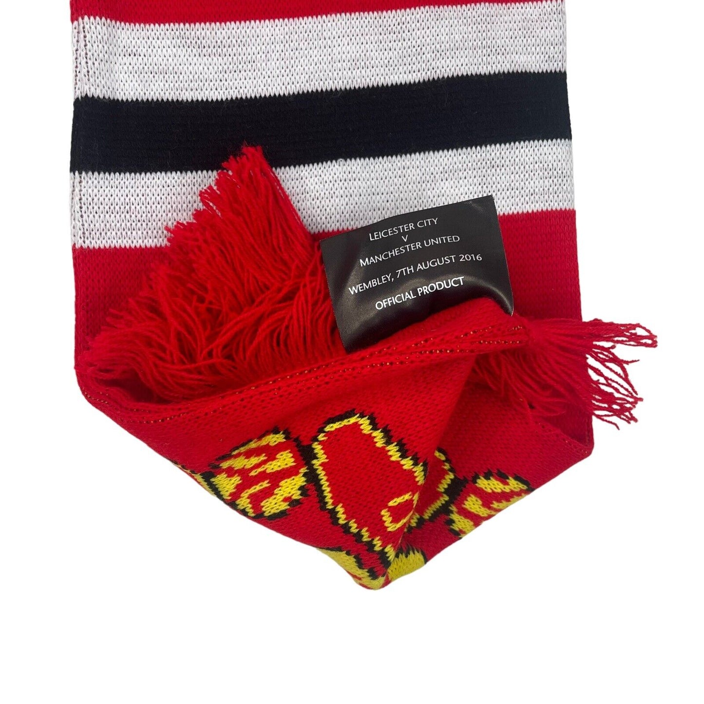 2016 Manchester United FA Community Shield Winners Scarf Multicoloured OSFA