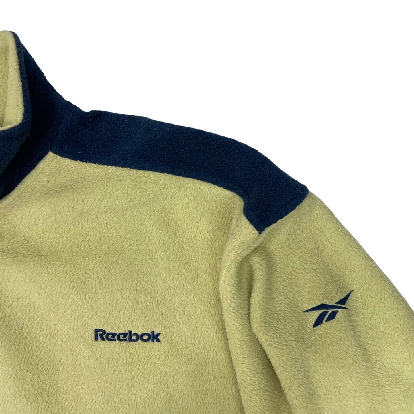 Vintage Reebok Fleece Lime Green Mens Large 90’s Sportswear