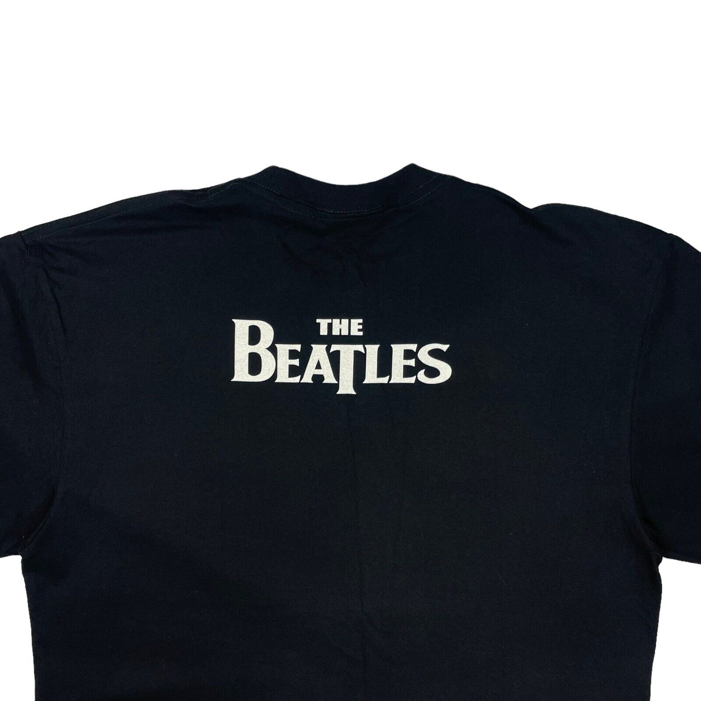 00’s The Beatles T-Shirt Mens XL Black Deadstock Sgt. Pepper