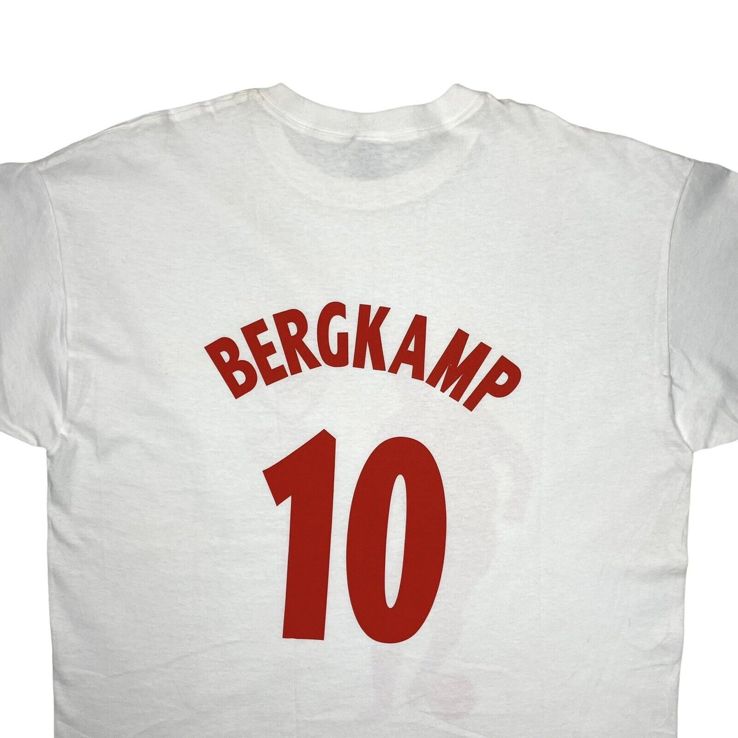 2006 Arsenal Dennis Bergkamp T-Shirt Mens XL Fruit Of The Loom