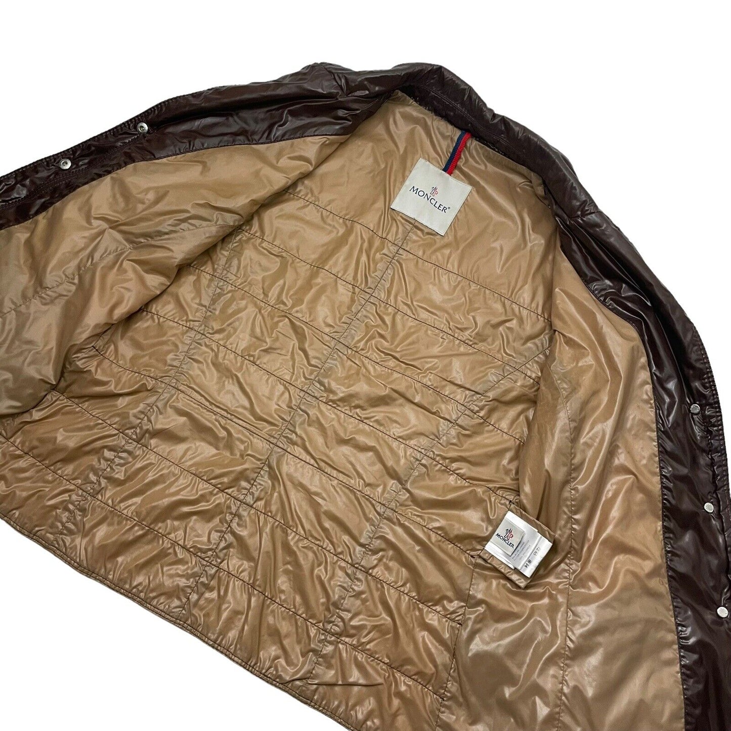 00’s Moncler Alexandrine Nylon Jacket Women’s Medium Brown