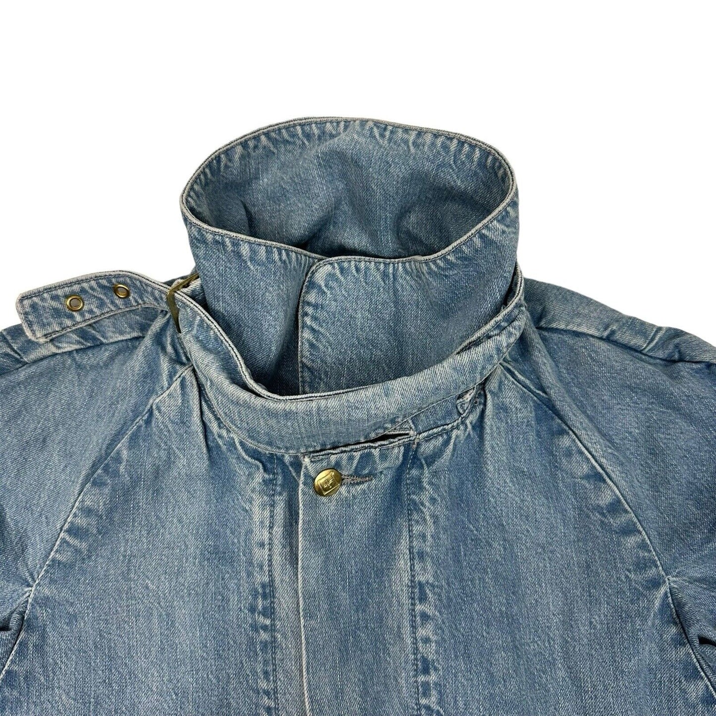 SS13 Ksubi Denim Cape Jacket Womens Medium