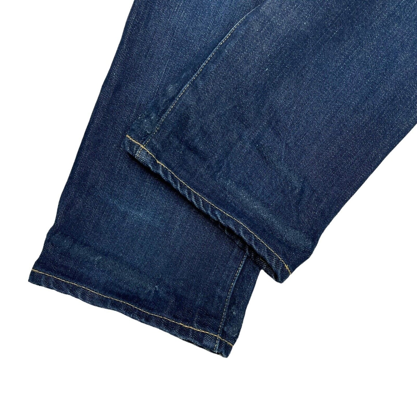 Blackhorse Lane Ateliers Jeans Mens 32w 29l Slim Blue Selvedge Denim Made In UK