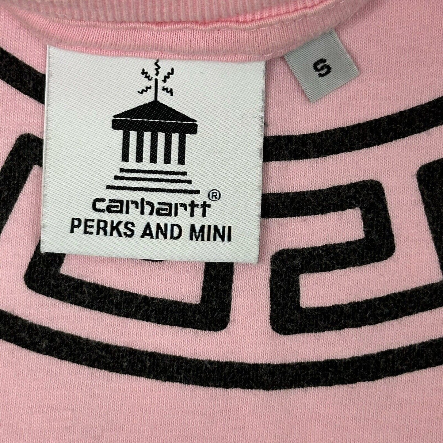 SS17 Carhartt WIP x Perks And Mini Radio Club Long Sleeve Pink Men’s Small