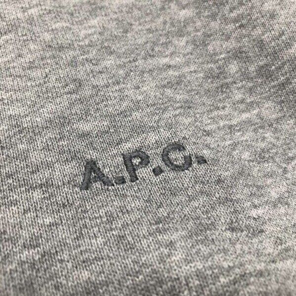 SS12 APC 25th Anniversary Hoodie Mens XL Grey 87 Print Rare