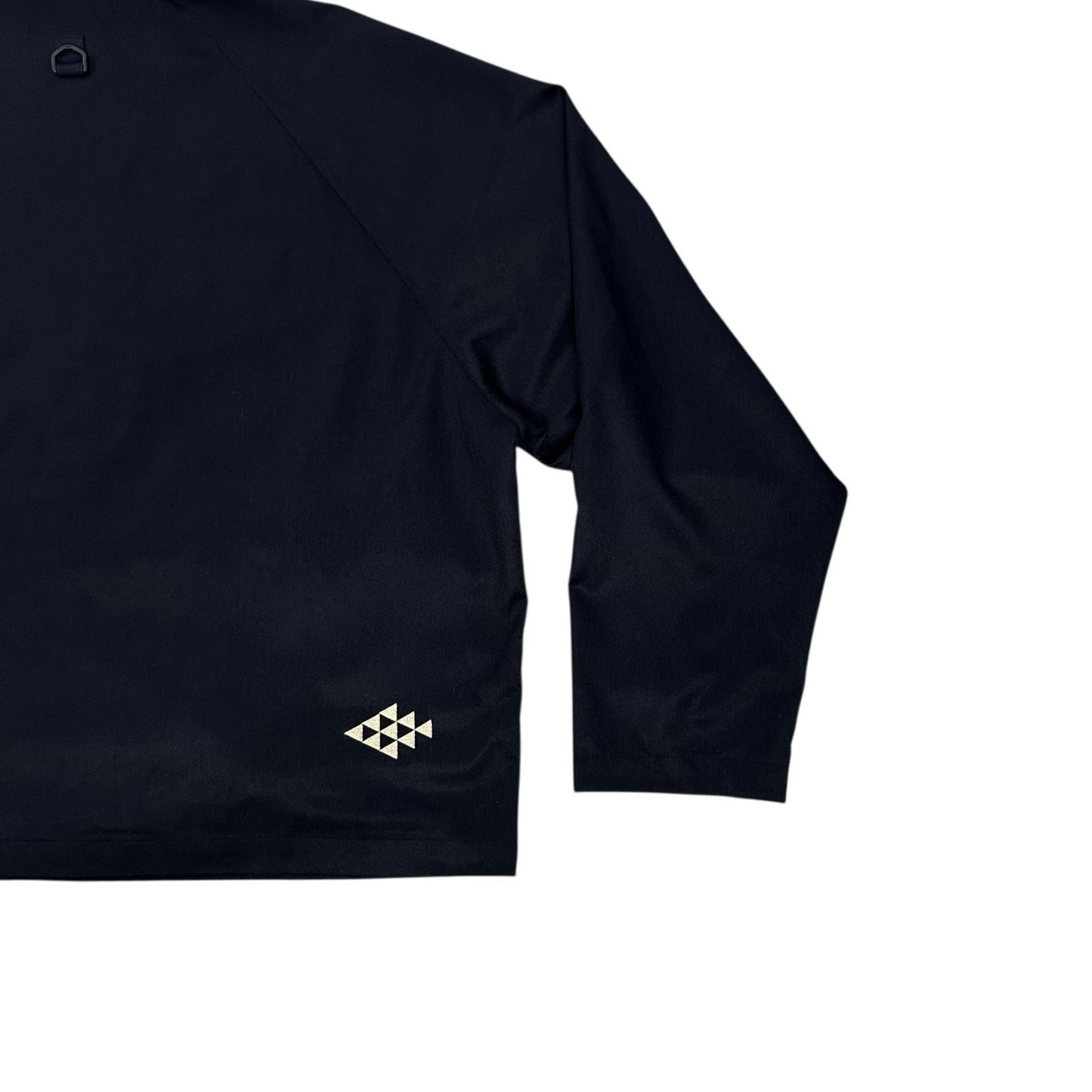 Brook Japan Jacket Navy Blue Large (Size 3) Embroidered Details SS24