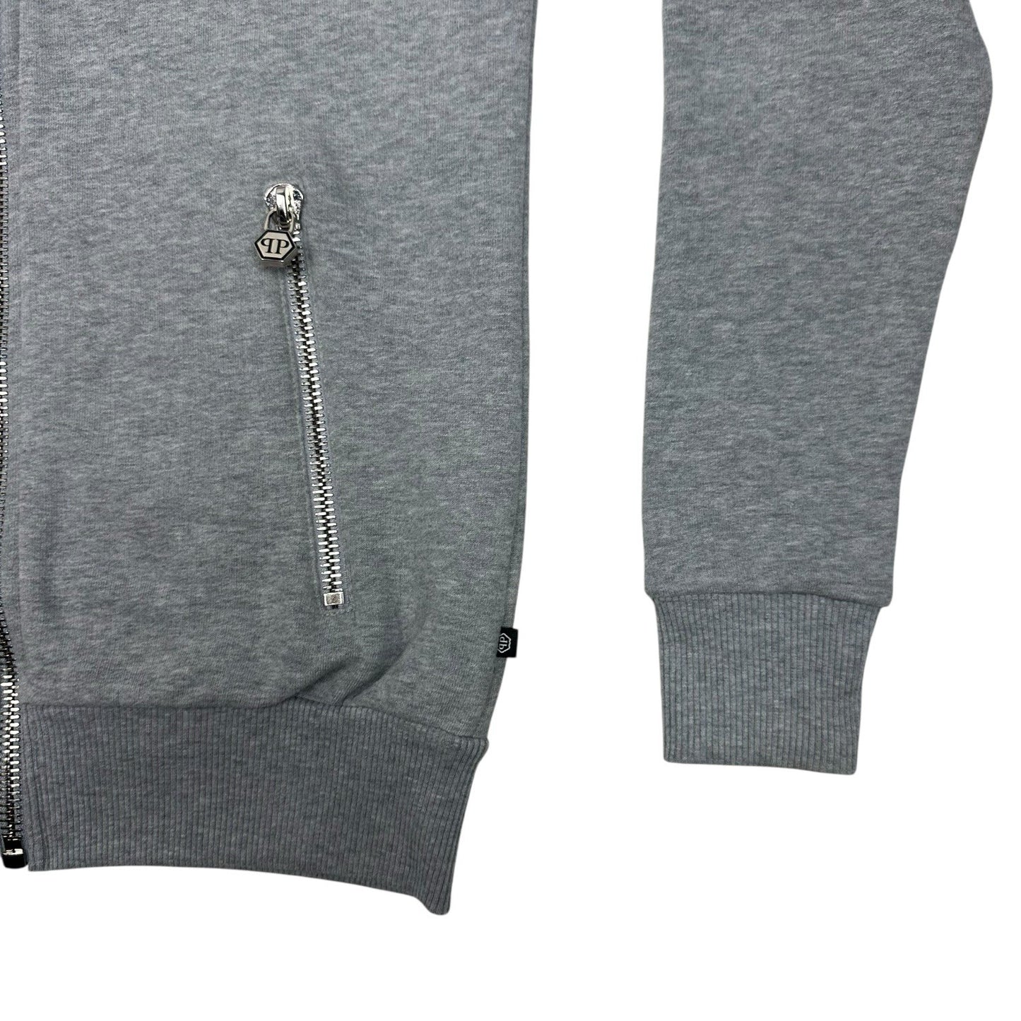 Philipp Plein Skull Hoodie Grey Men’s Small Made In Italy