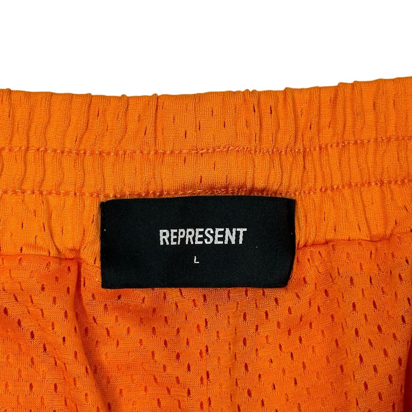 Represent Shorts Orange Mens Large Made In Portugal