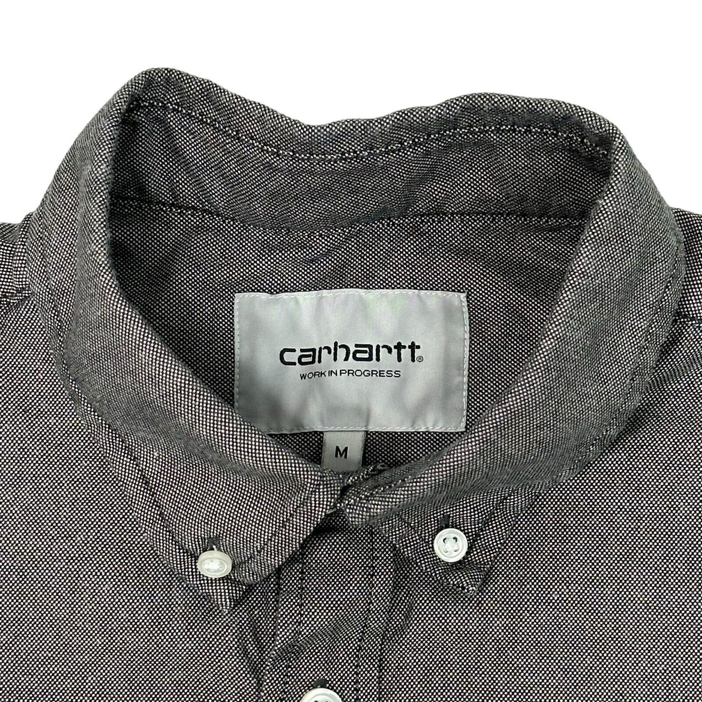 Carhartt WIP Dalton Long Sleeve Shirt Mens Medium Grey