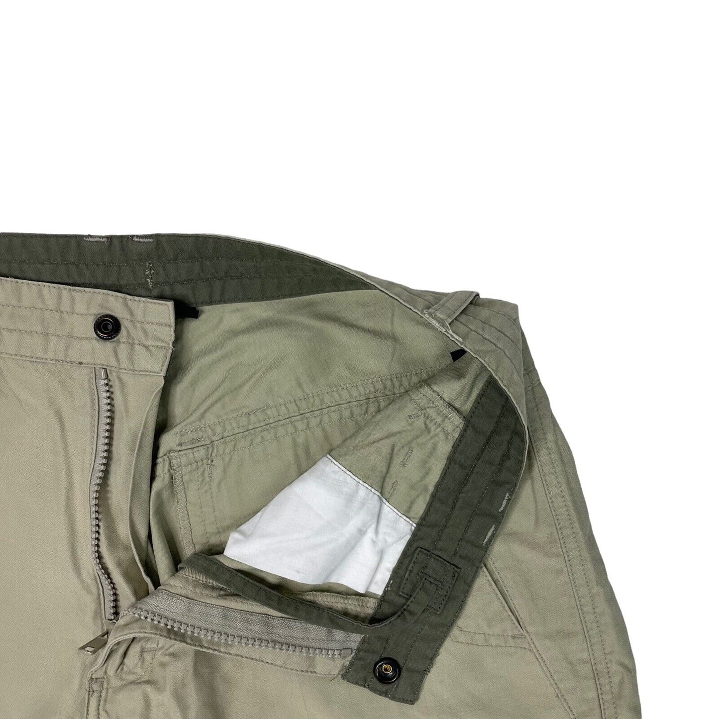 00’s Quicksilver Cargo Shorts Beige Mens Small