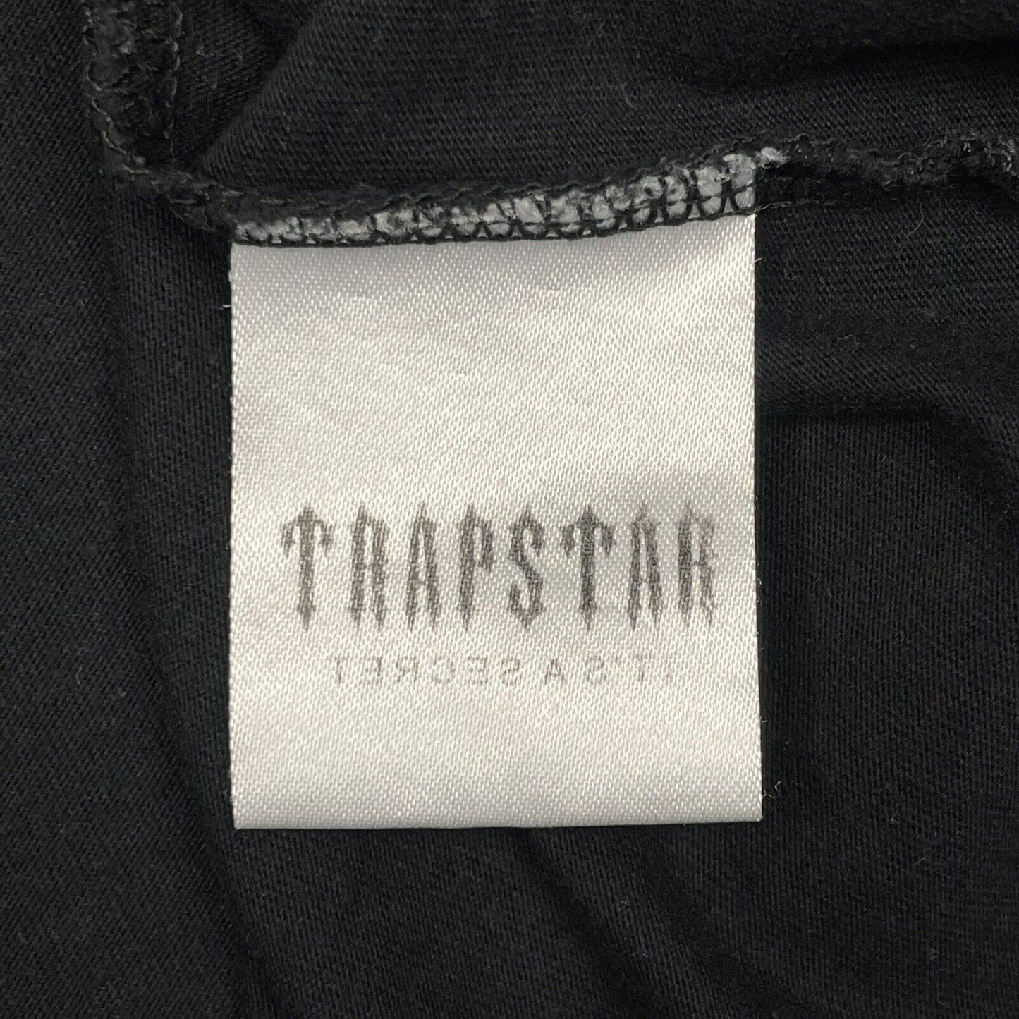 Trapstar Logo T-Shirt Mens XL Black Graphic Print