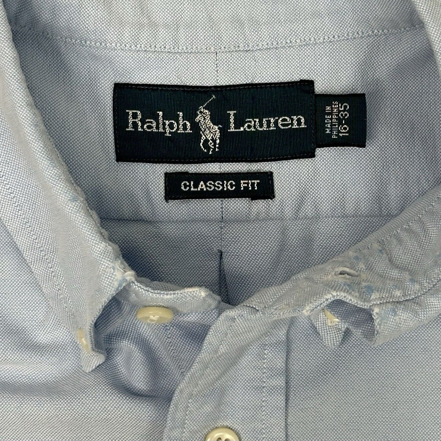 00’s Polo Ralph Lauren Shirt Mens Large Blue