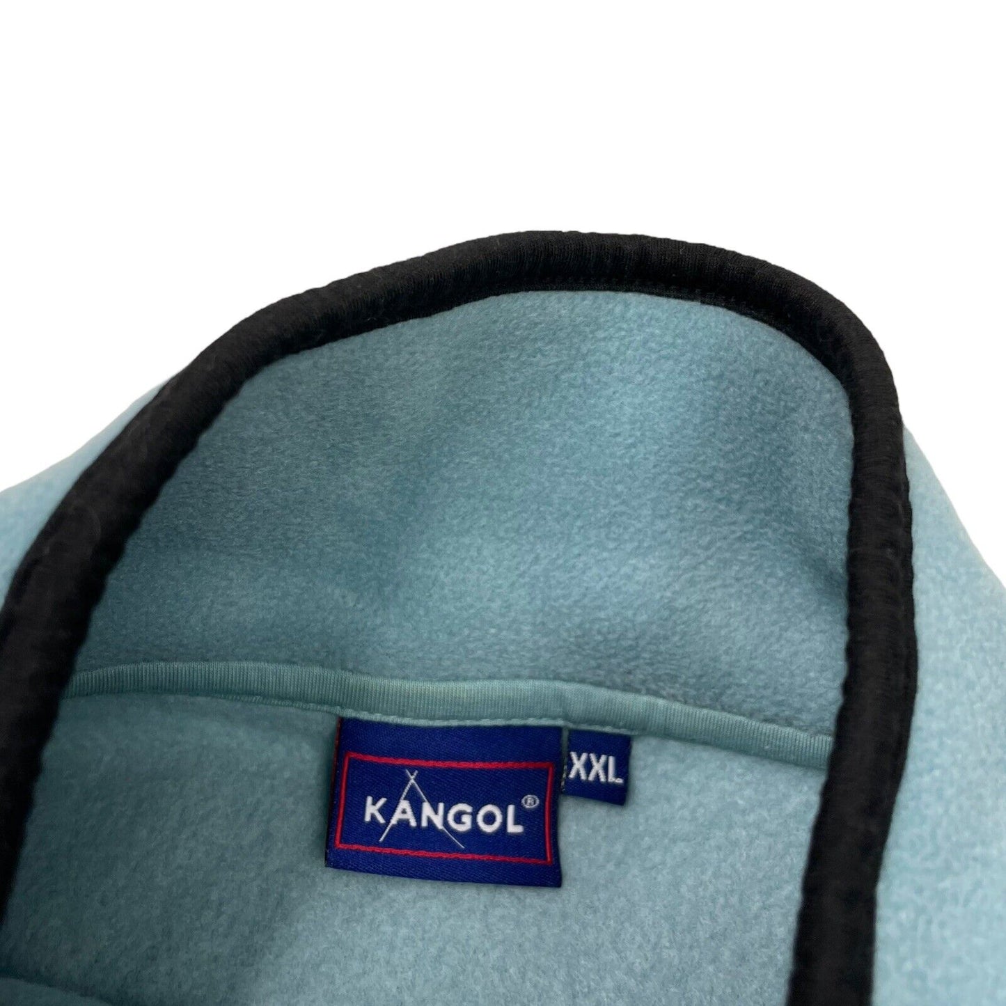 00’s Kangol Fleece Mens XXL Blue And Navy Embroidered Branding