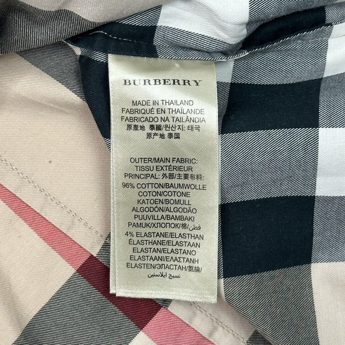 00’s Burberry Novacheck Shirt Womens Small