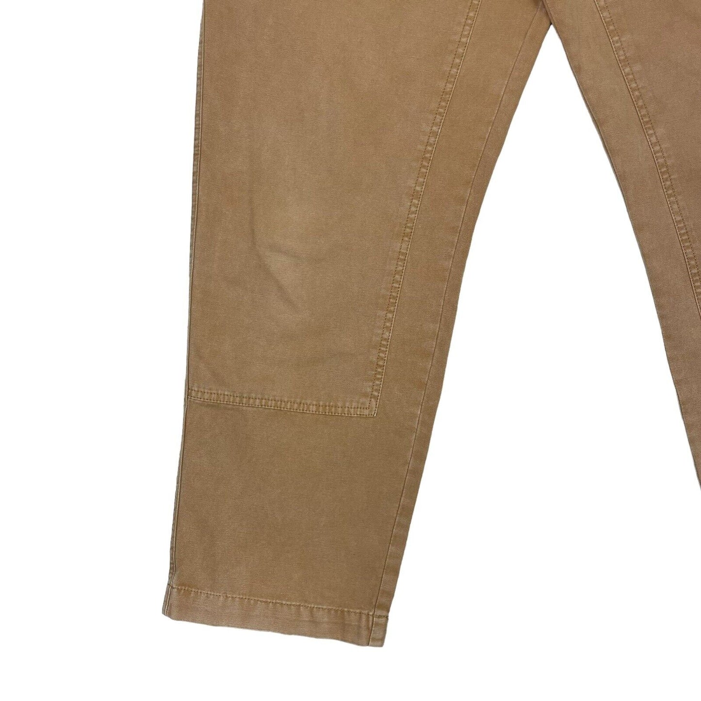 Stussy Washed Canvas Work Pant Gold Brown Mens 32w 29l