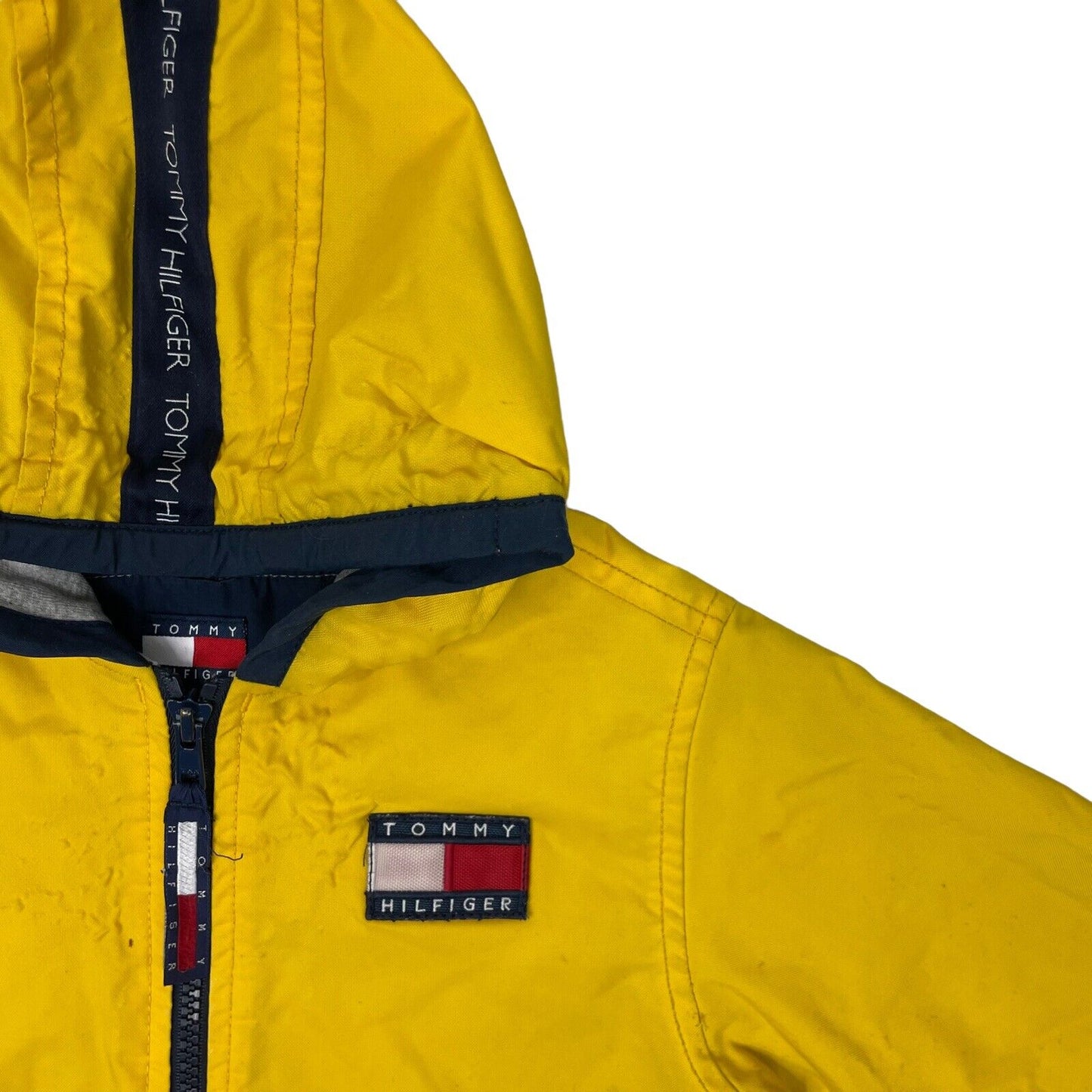 Vintage Tommy Hilfiger Lightweight Toddlers Jacket Yellow 90’s