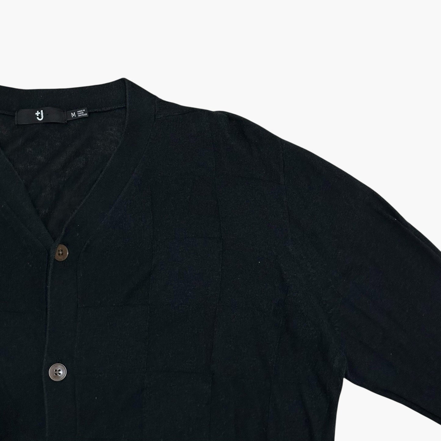 +J Jil Sander x Uniqlo Cashmere Cardigan Black Men’s Medium