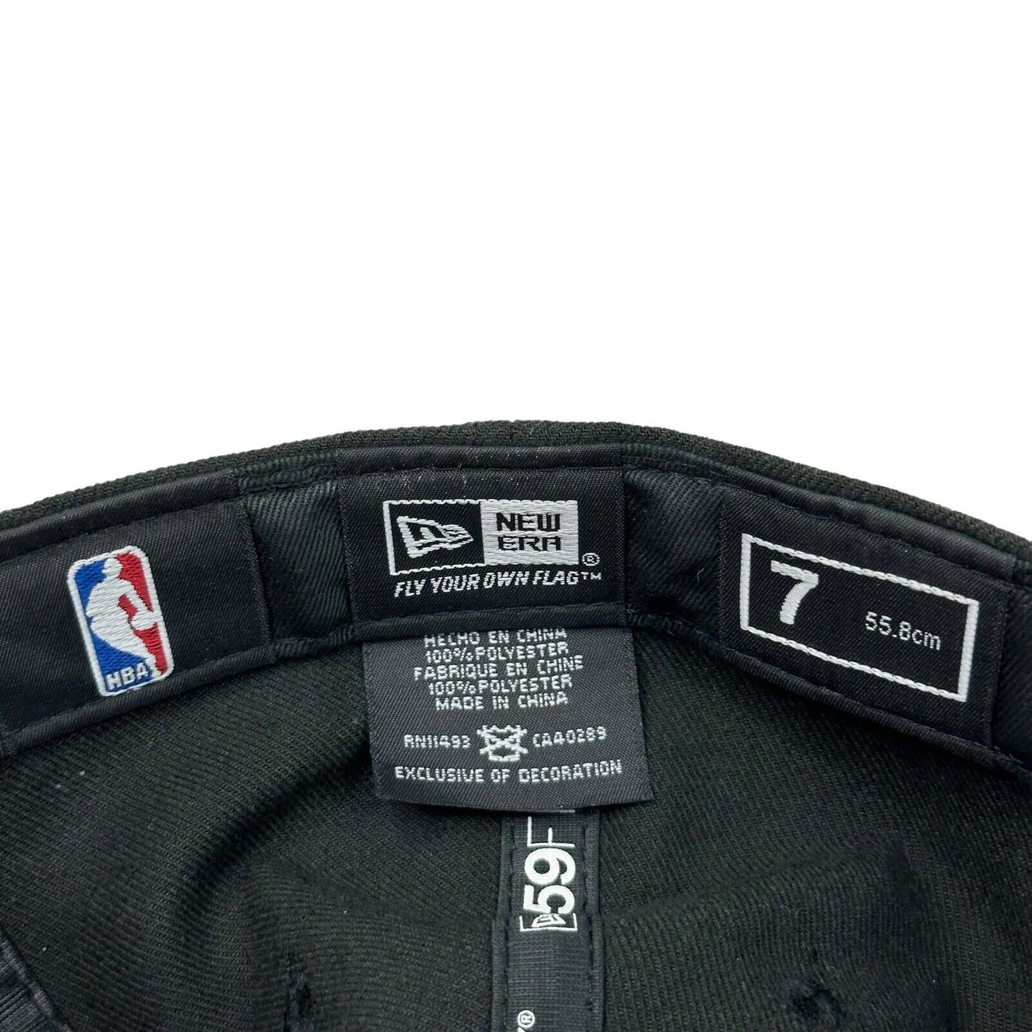 00’s New York Knicks New Era Cap 59Fifty Black Embroidered 7