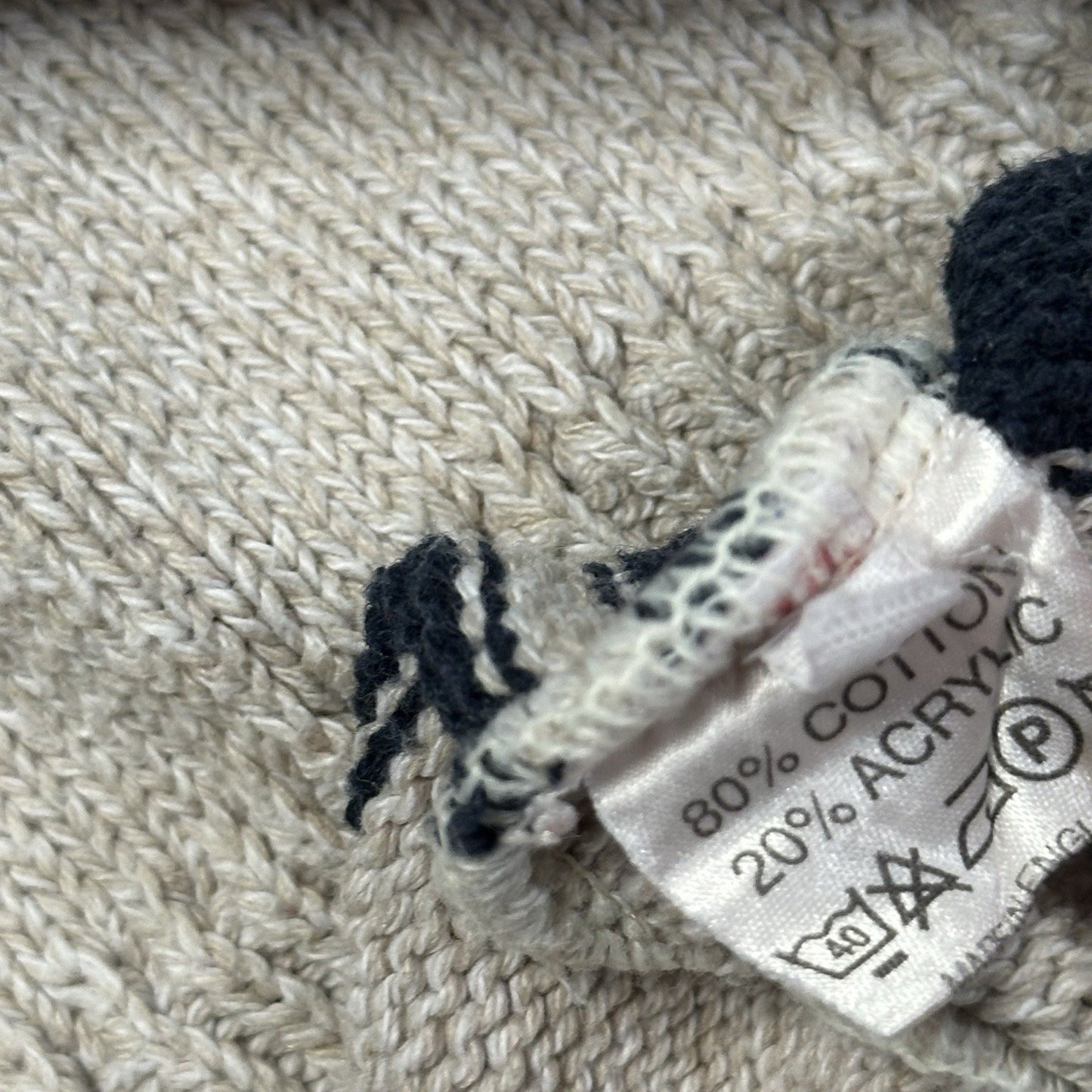 Vintage The Sweater Shop Jumper Men’s Small Multicoloured Knit Made In UK