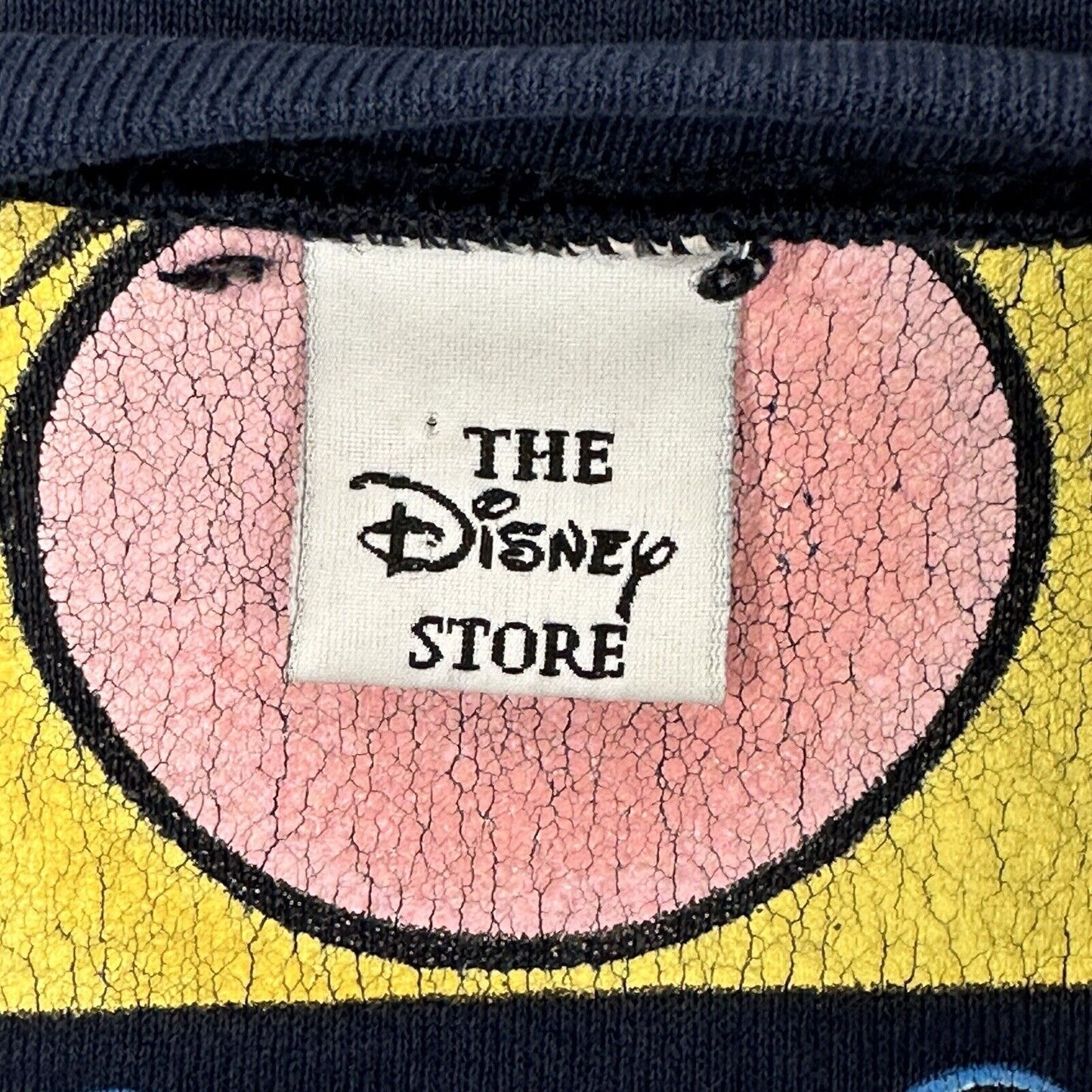 Vintage Tigger Disney Store Jumper Navy Blue Mens Medium 90’s Made In USA Pooh