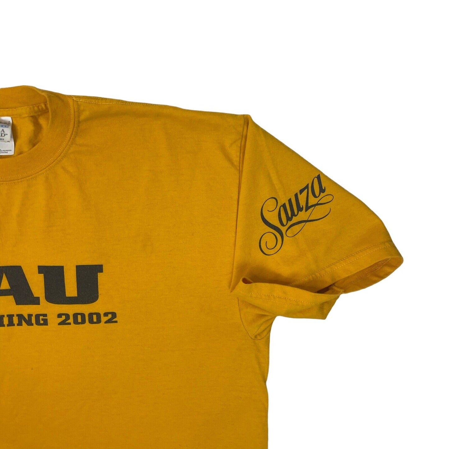 Vintage Northern Arizona University T-Shirt Yellow Mens XL Homecoming