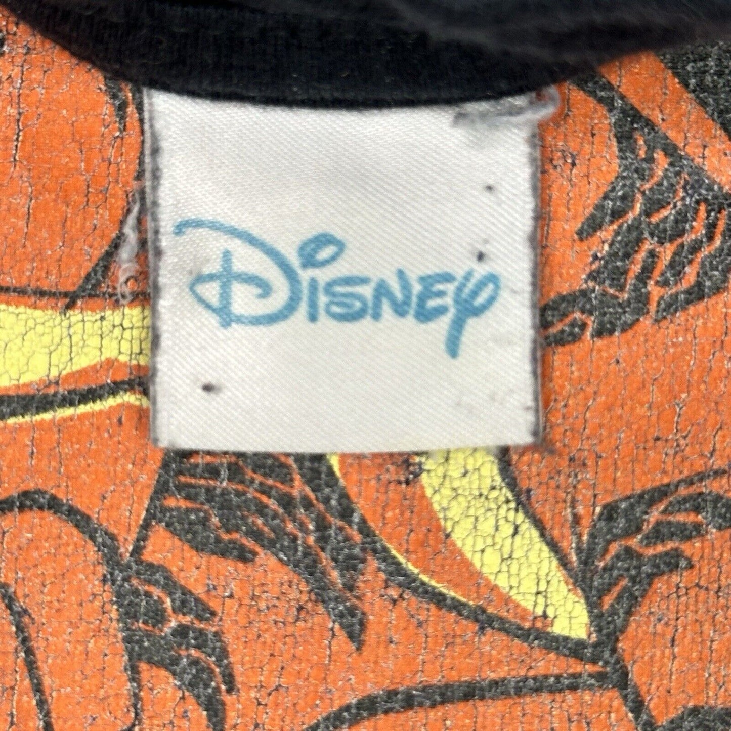 00’s Tigger Disney T-Shirt Black Men’s Medium Graphic Print By Totes