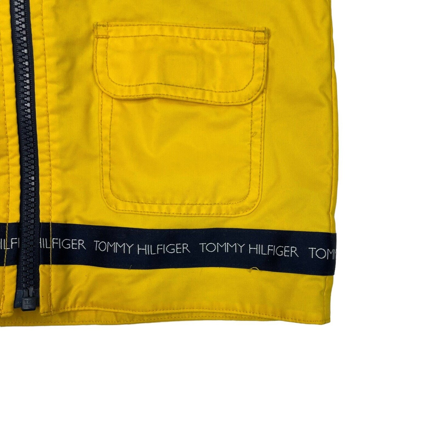 Vintage Tommy Hilfiger Lightweight Toddlers Jacket Yellow 90’s