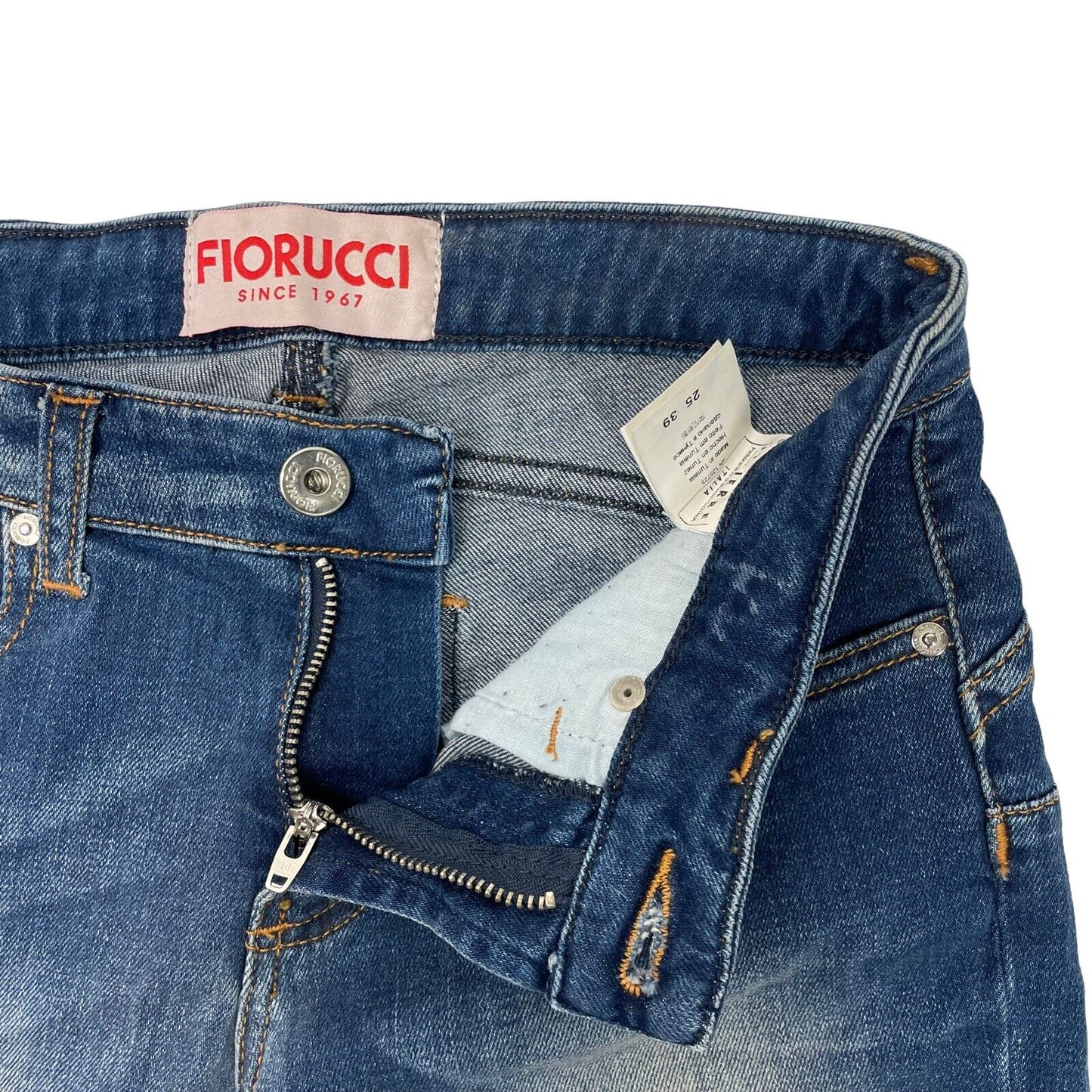 Deadstock Fiorucci Jeans Naomi Campbell Womens Slim Fitting Denim 27w 34l