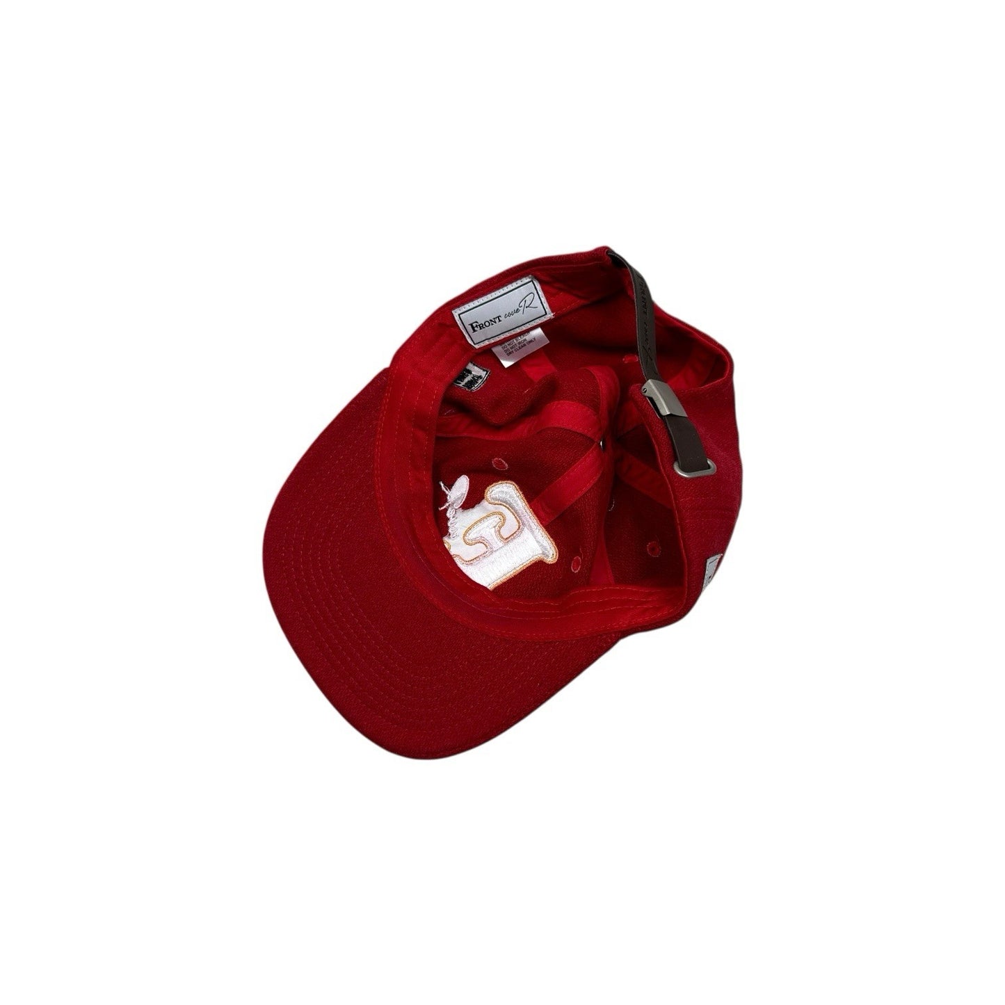 Frontcover Clo Wool Cap Embroidered Red Strapback